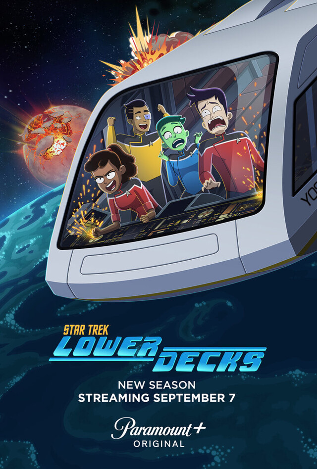 Promo-Poster zur vierten Staffel von "Star Trek: Lower Decks"