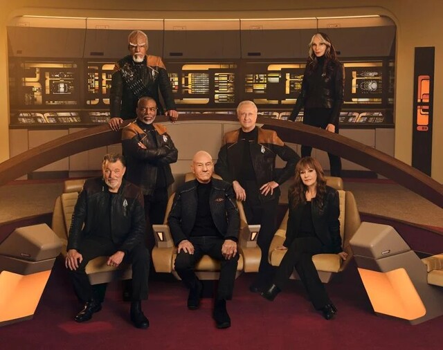 Die "TNG"-Crew in ihrem Element
