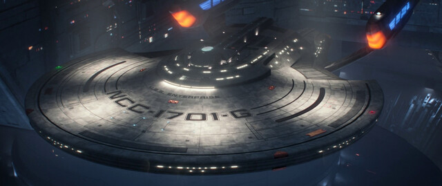 Teil des gelungenen Epilogs: Die Enthüllung der Enterprise-G