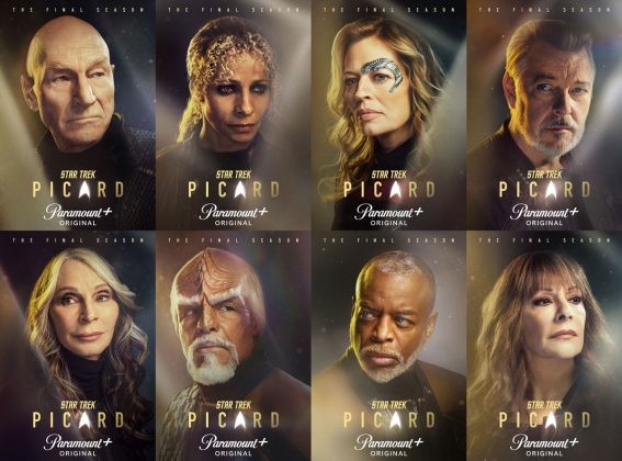 Patrick Stewart und seine Crew in der dritten Staffel von "Star Trek: Picard"