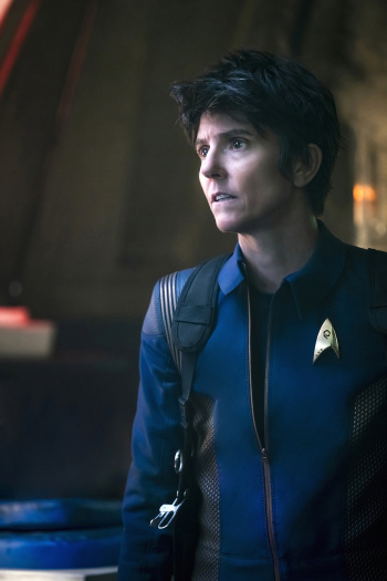 Chief Engineer Denise Reno (Tig Notaro) von der U.S.S. Hiawatha tritt in der zweiten Staffel von "Star Trek: Discovery auf"