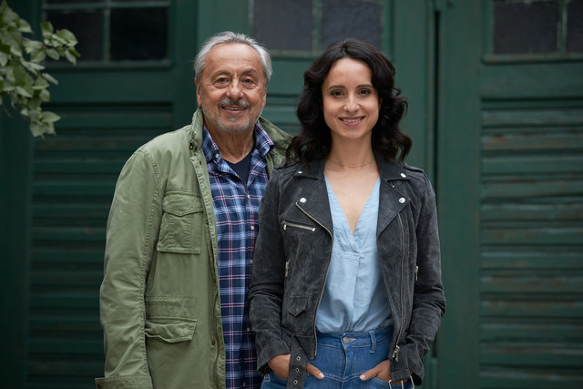 Vater Wilfried Stubbe (Wolfgang Stumph) und Tochter Christiane (Stephanie Stumph)