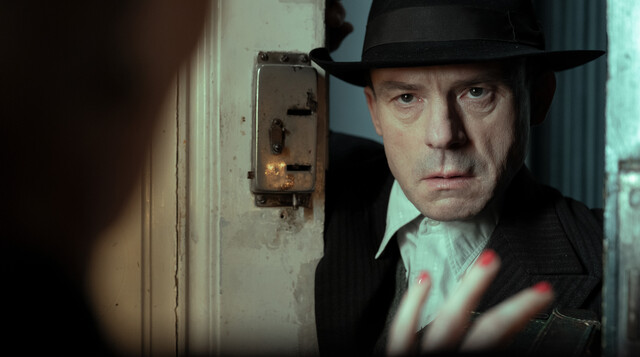 Der Witwenm&ouml;rder (Gerhard Liebmann) schreitet zu einer neuen Tat.