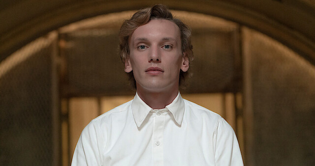 Jamie Campbell Bower in "Stranger Things"