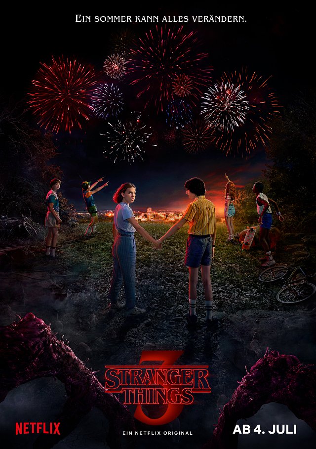 Poster zur dritten Staffel von "Stranger Things"