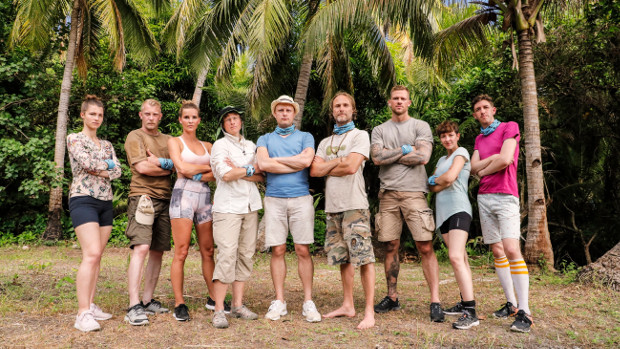 Team 2: Dania, Björn, Christin, Karin, Stephan, Olav, Marcel, Lara und Stefan (v.l.n.r.)