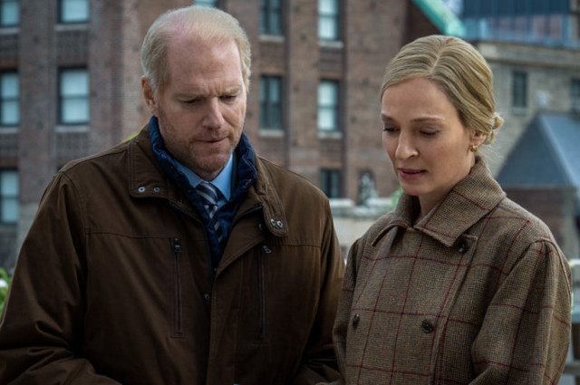 Die beiden US-Stars: Noah Emmerich als FBI-Agent Scott Anderson, Uma Thurman als Katherine Newman