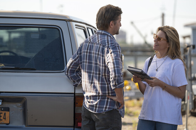 Paul Sparks und Elizabeth Banks