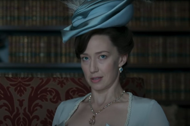 Versucht den Aufstieg in die gehobene Gesellschaft: Bertha Russell (Carrie Coon)