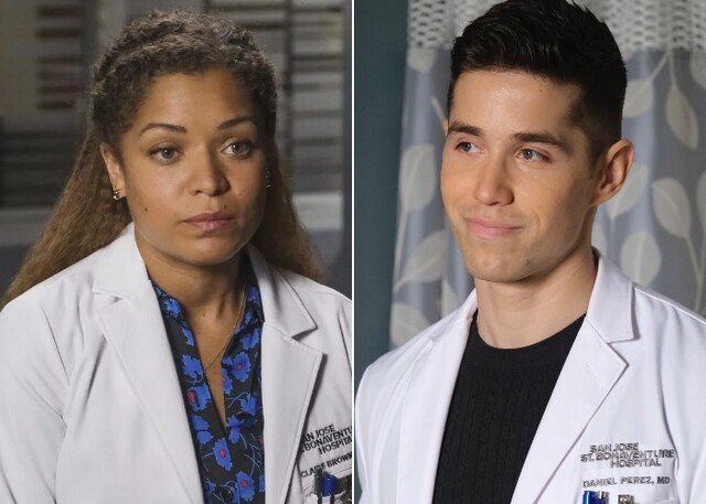 Wieder mit dabei: Antonia Thomas als Dr. Claire Browne (l.) und Brandon Larracuente als Dr. Daniel Parez (r.)