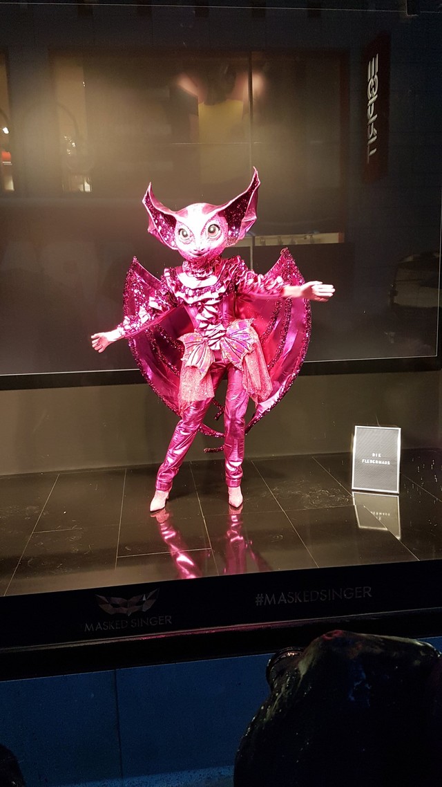 Pink und elegant: Die Fledermaus