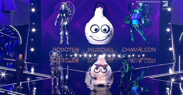 Roboter, Wuschel und Chamäleon mussten zittern.