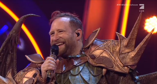 Der Drache ist Gregor Meyle!