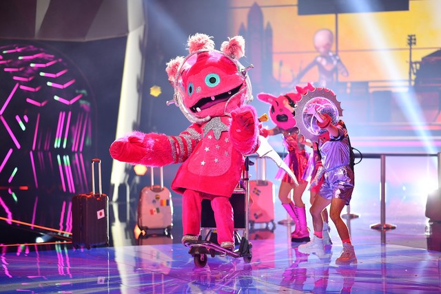 Der Monstronaut auf der Bühne