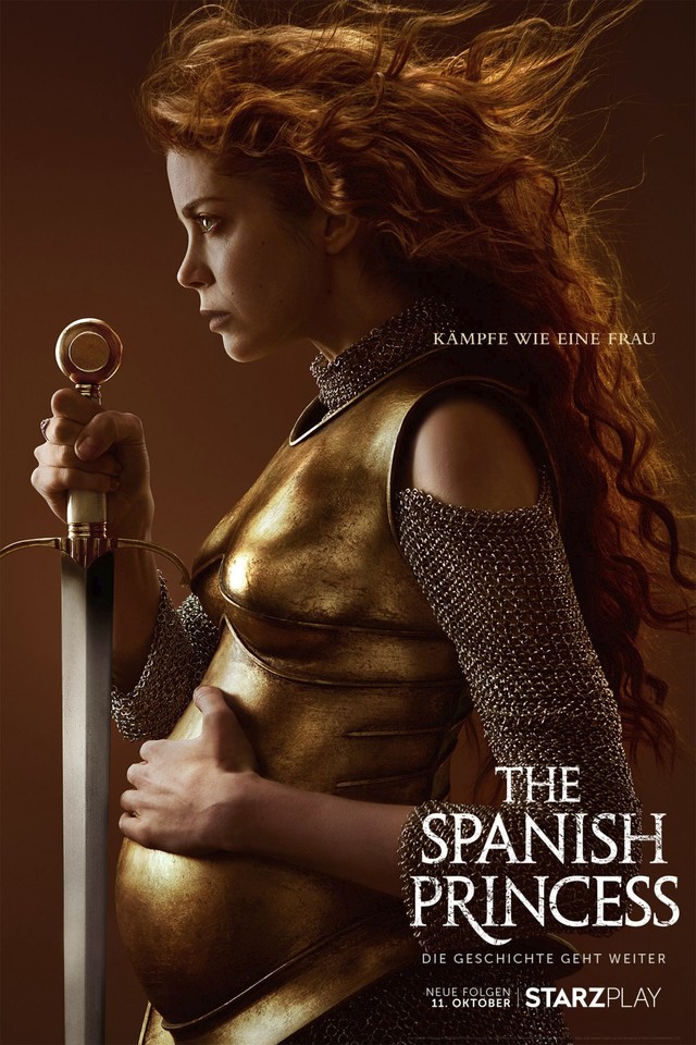 Poster zum zweiten Teil der Miniserie "The Spanish Princess"