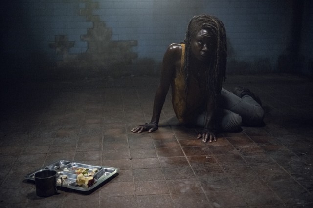 Michonne (Danai Gurira) sitzt in der Falle.