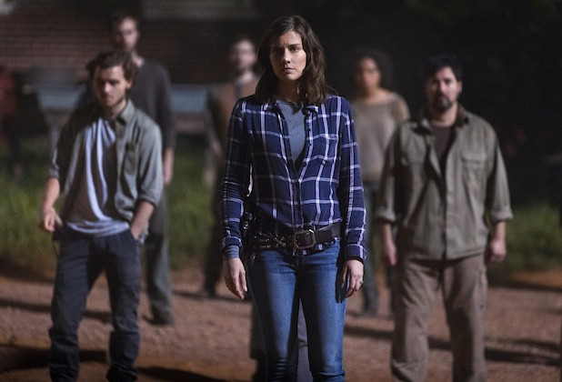 Maggie (Lauren Cohan) hat in Hilltop immer noch das Ruder in der Hand. Die Menschen dort, allen voran Alden (