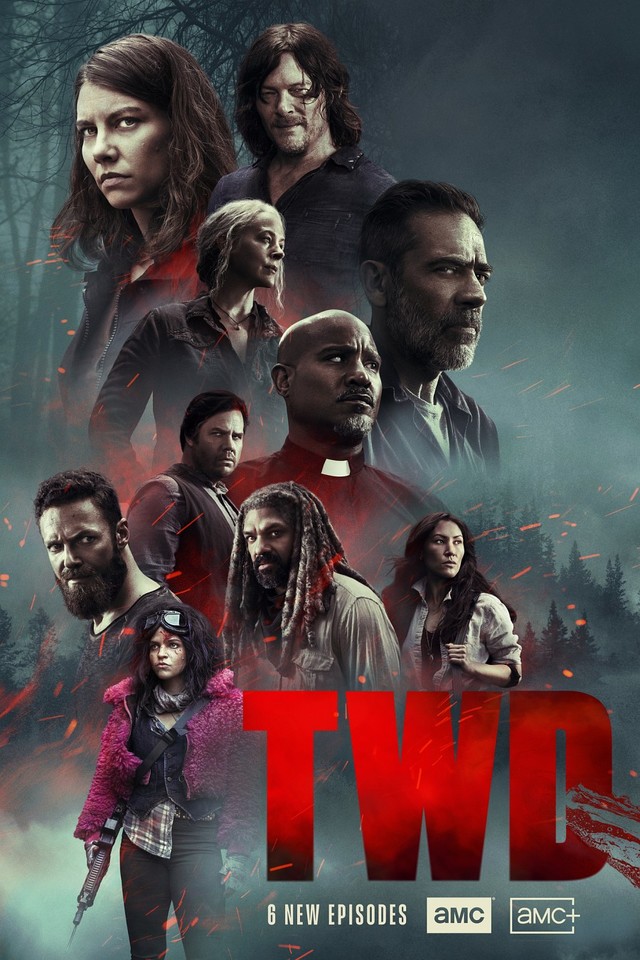 Poster zur Season 10c von "The Walking Dead"