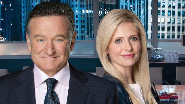 Werbeagentur als Familienunternehmen: Simon Roberts (Robin Williams) mit Tochter Sydney (Sarah-Michelle Gellar).