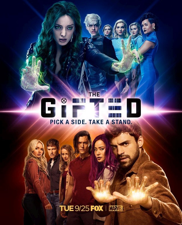 Poster zur zweiten Staffel von "The Gifted"