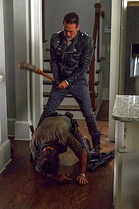 Rick (Andrew Lincoln) und Negan (Jeffrey Dean Morgan) treffen aufeinander...