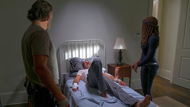 Gebunden und gefesselt: Blickt Negan (Jeffrey Dean Morgan) einer Zukunft in Gefangenschaft entgegen?