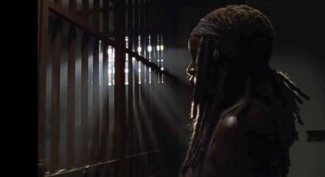 Michonne (Danai Gurira) lässt sich auf ein Gespräch mit Negan ein