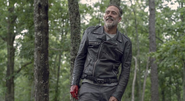 Negan (Jeffrey Dean Morgan) lässt sich nicht so leicht unterkriegen...