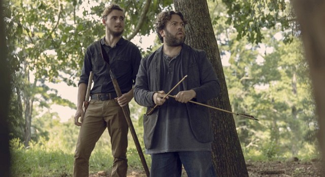 Alden (Callan McAuliffe) und Luke (Dan Fogler) tappen in die Falle