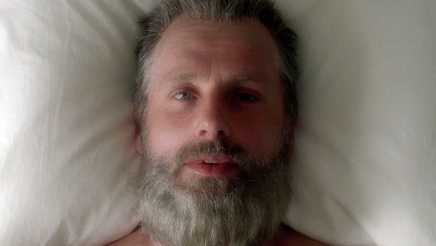 Trotz vermutlichem Zeitsprung dürfte Rick Grimes (Andrew Lincoln) in Staffel neun nicht sooo alt aussehen...