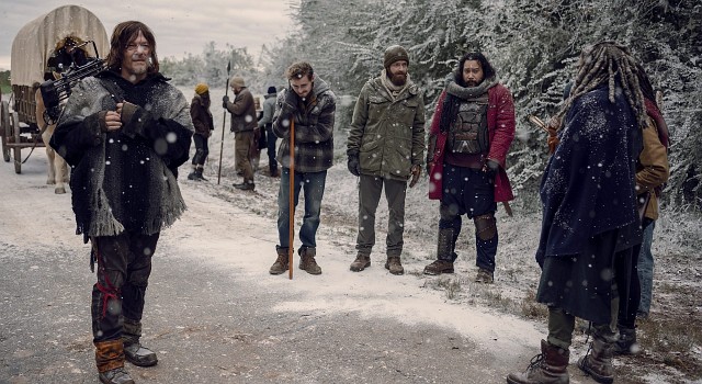 Der Winter stellt die Figuren in The Walking Dead vor neue Herausforderungen