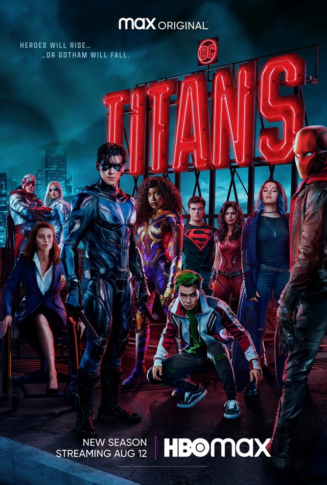 Poster zur dritten Staffel von "Titans"