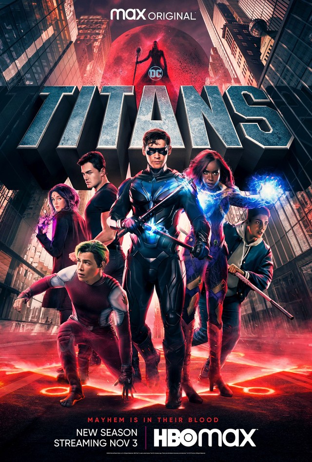 Poster zur vierten Staffel von "Titans"