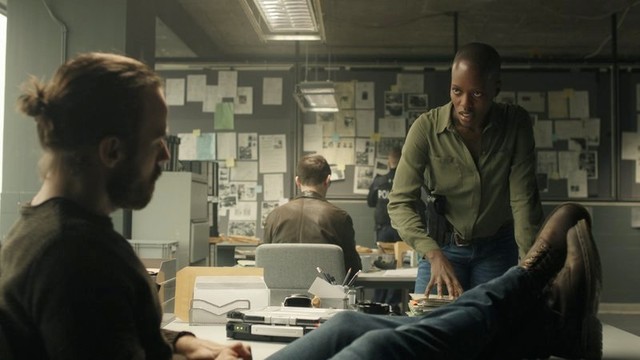 Ungleiche Cops: Entspannter David Leonhart (Falk Hentschel) versus energische Nique Navar (Florence Kasumba)