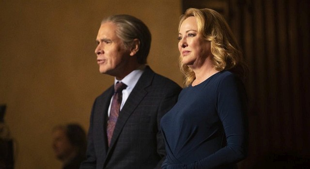 Die Gegenspieler: Avery (Will Patton) und Maria Sunderland (Virginia Madsen)