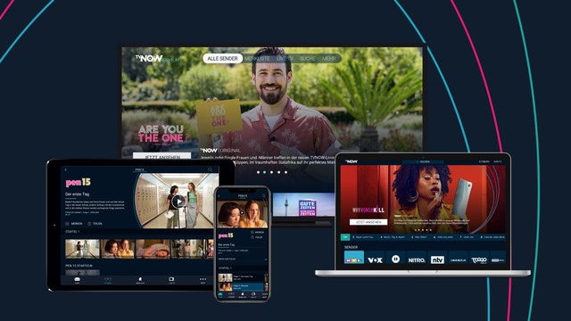 So sehen die TVNOW-Oberflächen auf verschiedenen Endgeräten jetzt aus.