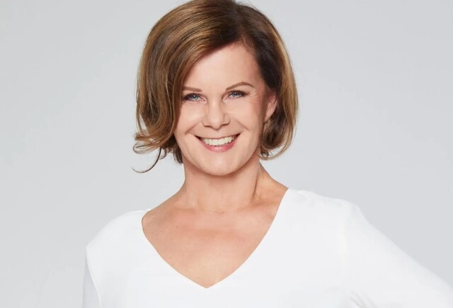 Petra Blossey als Irene Weigel im Jahr 2019 vor ihrem Ausstieg