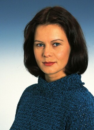 Petra Blossey zu Beginn von "Unter uns" im Jahr 1994