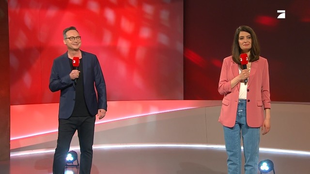 Matthias Opdenhövel und Linda Zervakis