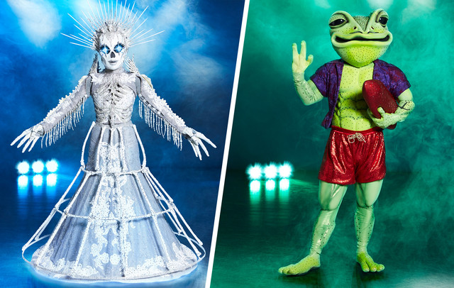 Das Skelett und der Frosch