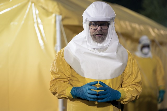 Rainn Wilson als Dr. Michael Stearns in "Utopia"