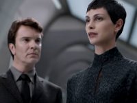 Christopher Shyer und Morena Baccarin