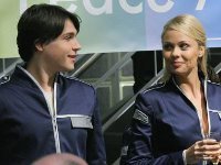 Logan Huffman und Laura Vandervoort