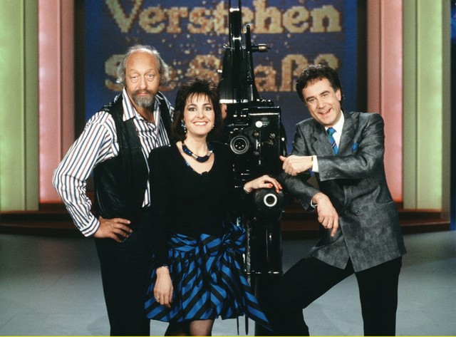 Ein Trio, das Fernsehgeschichte schrieb: Karl Dall, Paola und Kurt Felix