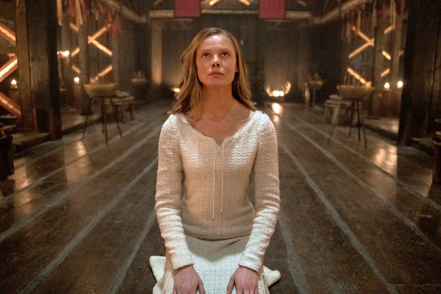 Frida Gustavsson als Freydis in "Vikings: Valhalla"