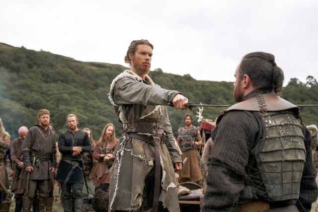 Sam Corlett als Leif in "Vikings: Valhalla"