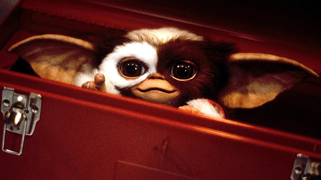 Gizmo - ein Mitglied der "Mogwai"-Spezies, aus denen ein Gremlin wird, wenn sie "nach Mitternacht" gefüttert werden.