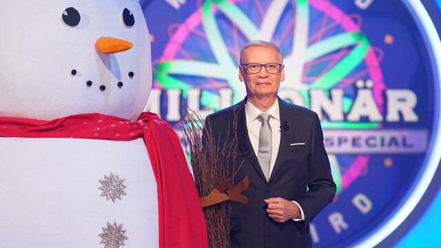Günther Jauch ist der Weihnachtsmann von RTL