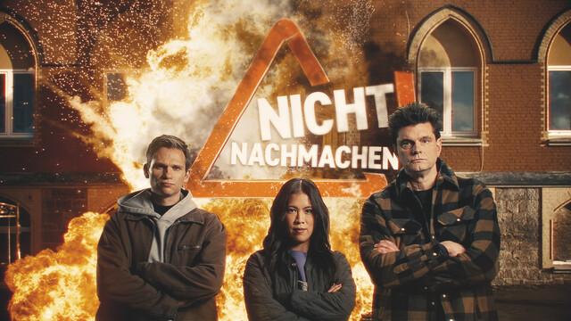 "Nicht nachmachen!" mit Fabian Köster (l.), Mai Thi Nguyen-Kim und Lutz van der Horst