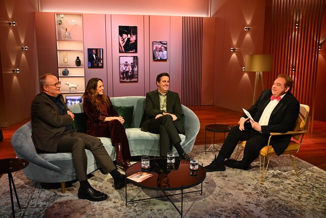 "Wiedersehen macht Freude" mit (v. l.) Oliver Welke, Carolin Kebekus, Bastian Pastewka und Oliver Kalkofe